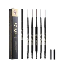 

Wholesale Private Label Waterproof Double ended Eyebrow Pencil With Brush