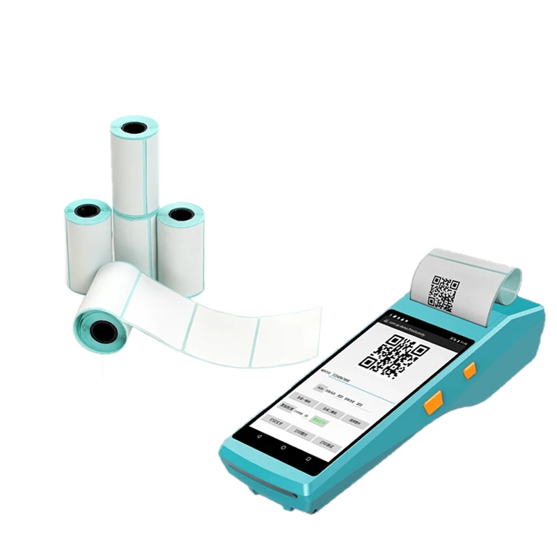 Papier Thermique Autocollant 3d Pour Terminal Mobile Pda,Étiquette Auto