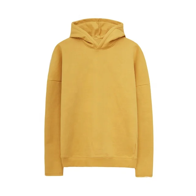 

Custom mens 100% cotton pullover hoodie without pockets
