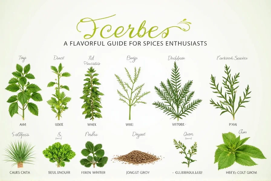 herb types a flavorful guide for spices enthusiasts