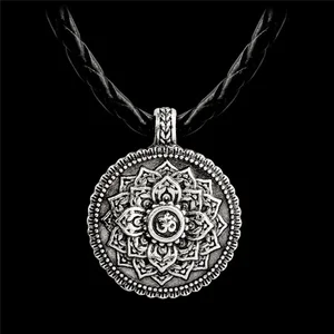 Hot New Products Wholesale Retro Vintage Tibet Spiritual Necklace Ethnic 2