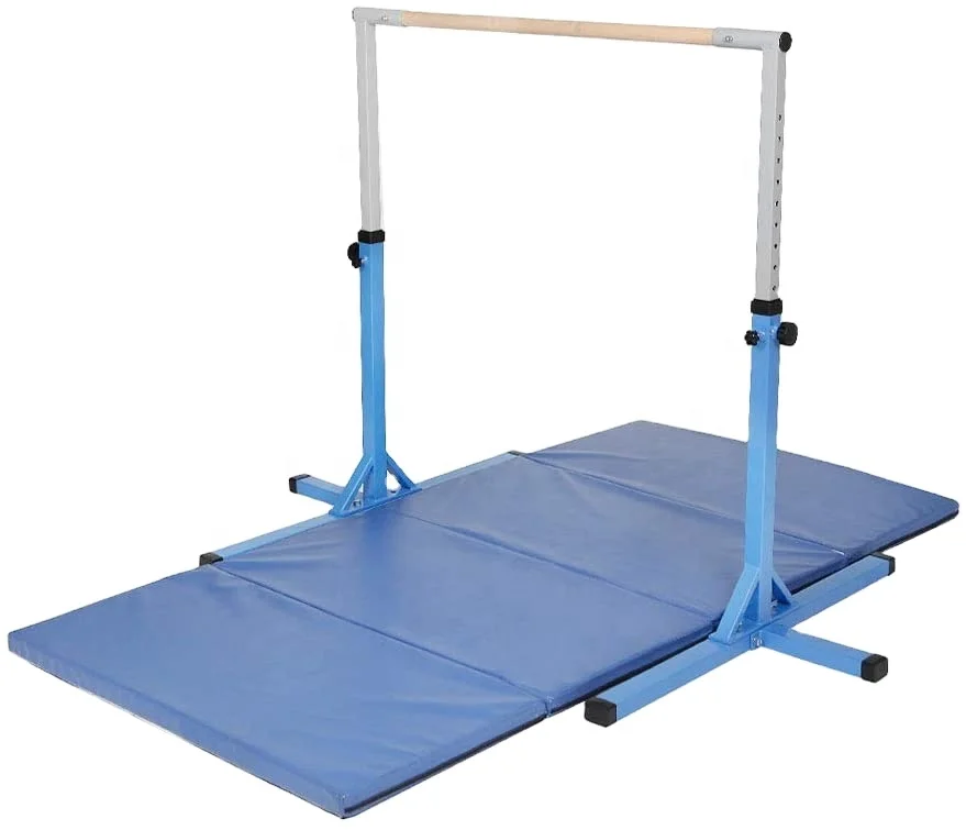 

Factory Price kids Fitness Gymnastics Training Bar Adjustable Horizontal Bar pull up bar, Optical