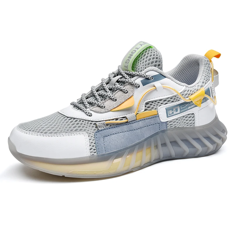 

Fashion Breathable Sneakers Running Shoes Men Outdoors Walking Sport Comfortable Mens fashion sneakers, Optional