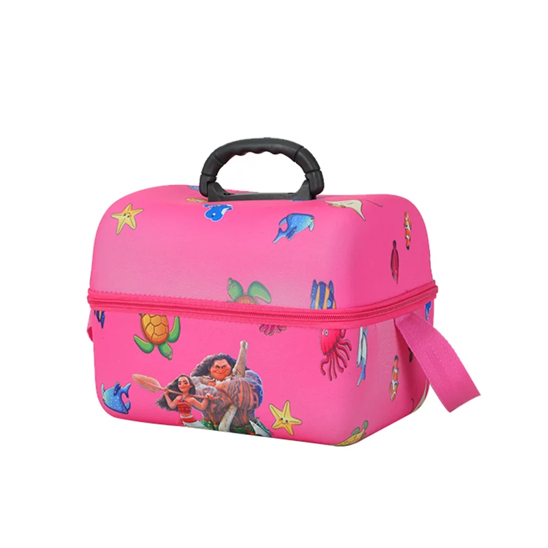 

2021 Cute Pink Kids Lunch Bags Insulated Soft Mini Cooler Thermal Meal Tote School Handle Box Kids Lunch Bag for Girls