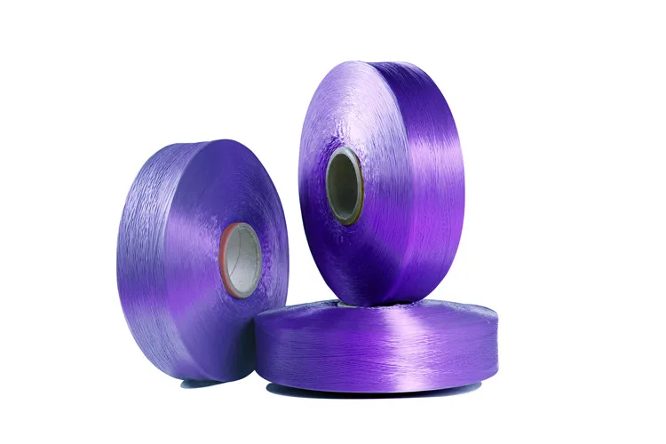 
Factory price yarn monofilament pp yarn 100% recycle pp colorful yarn 