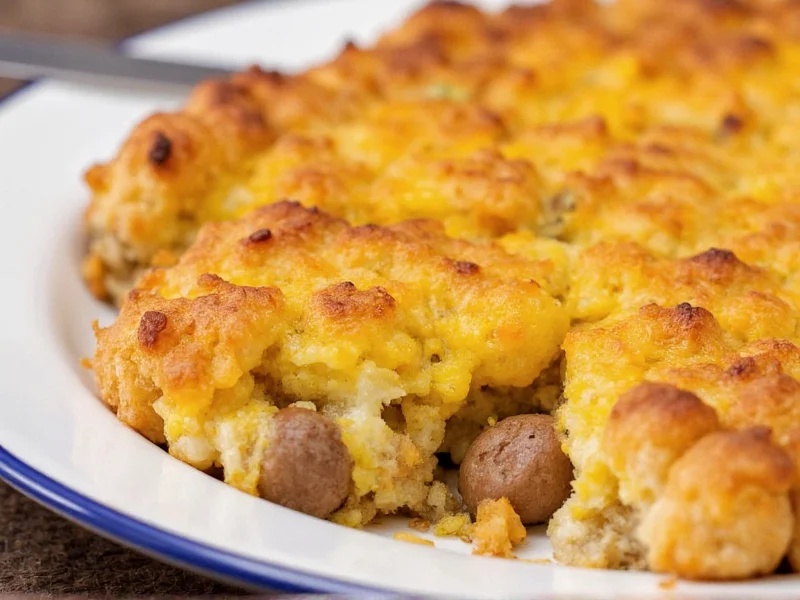tater tot sausage breakfast casserole
