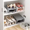 Shoe Slots Organizer, Adjustable Double Layer Stack Shoe Rack, 50% Space-Saving Storage Rack Holder