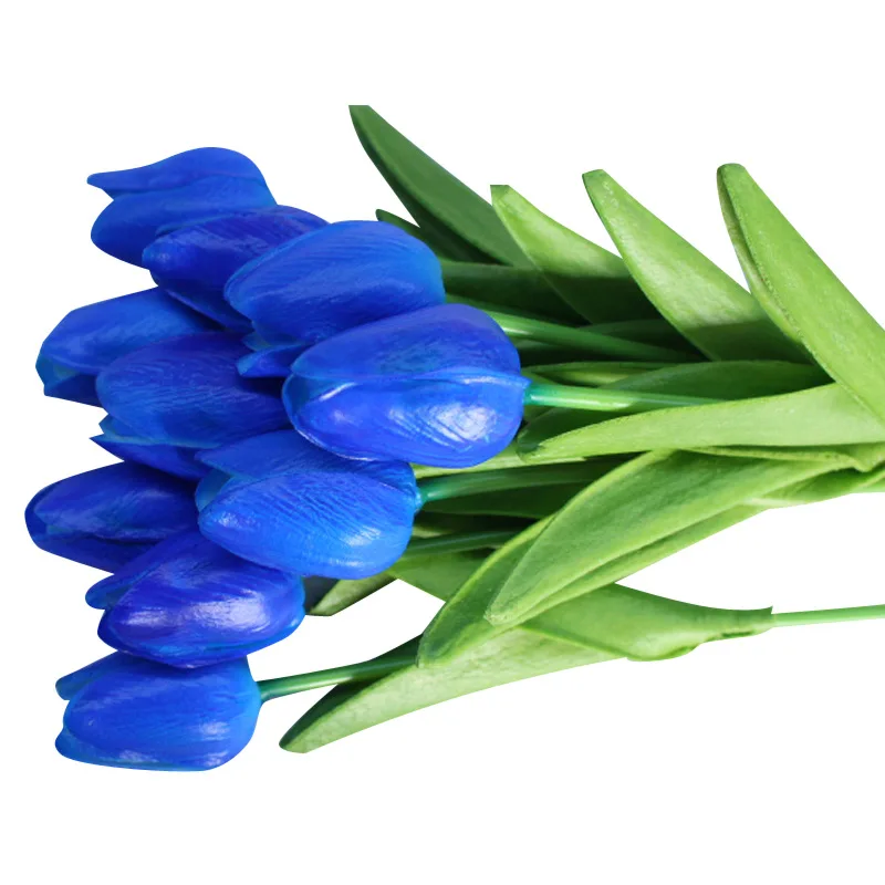 f18089 wholesale pu artificial tulip flowers for