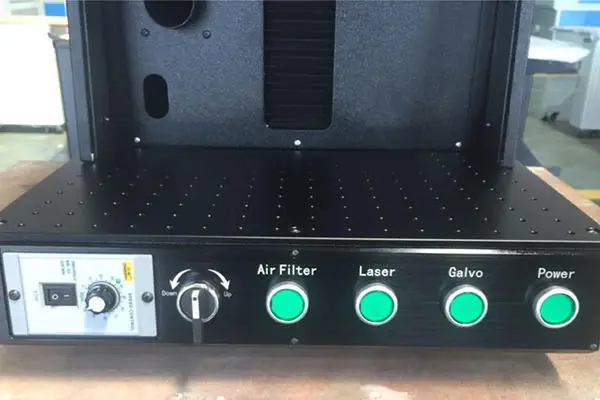 Enclosed Fiber Laser Marking Machine With Air Filter