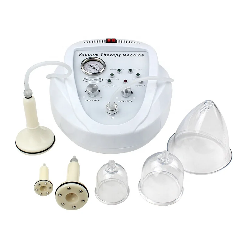 

vacuum suction cup therapy vacuum butt lifting machine breast enhancement buttocks machine, White