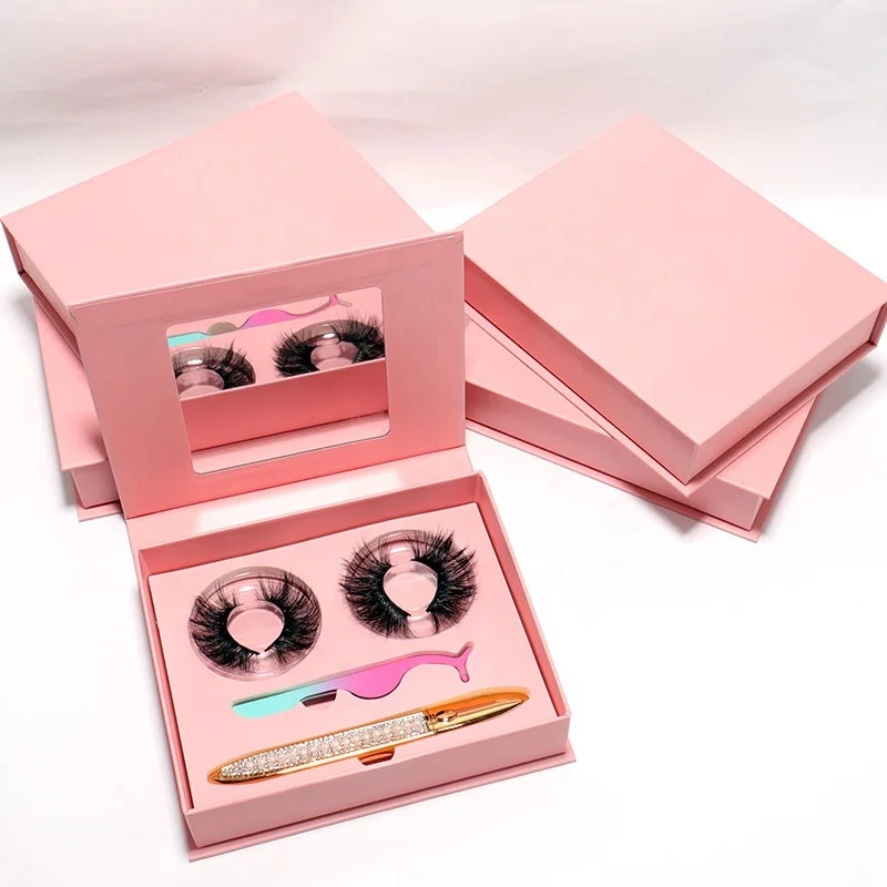 

2021 Private Label false lashes 25mm 3D Mink false Eyelashes