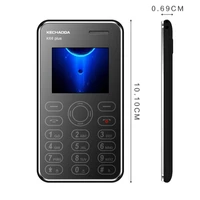 

KECHAODA K66 2G GSM tiny bar phone FM dual sim card keypad mobilephone