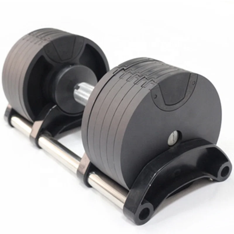 

SD-8070 Source factory price 20kg 32kg free weight gym adjustable dumbbell set with quick lock system