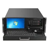 4U rackmount LCD Workstation Chassis with touchscreen and keyboard