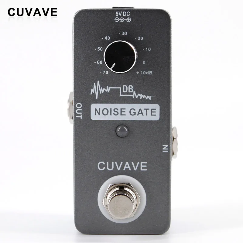 

CUVAVE The Noise Gate Guitar Effects Pedal True Bypass Electric Guitar Effect Pedal OEM String Guitar Effects Noise Reduction