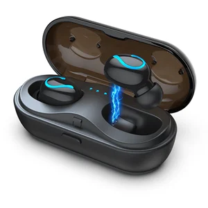 Newest Invisible Waterproof Headphone Noise Cancelling Wireless Tws Bluetooth Earbuds Power Bank Private Label Earphone