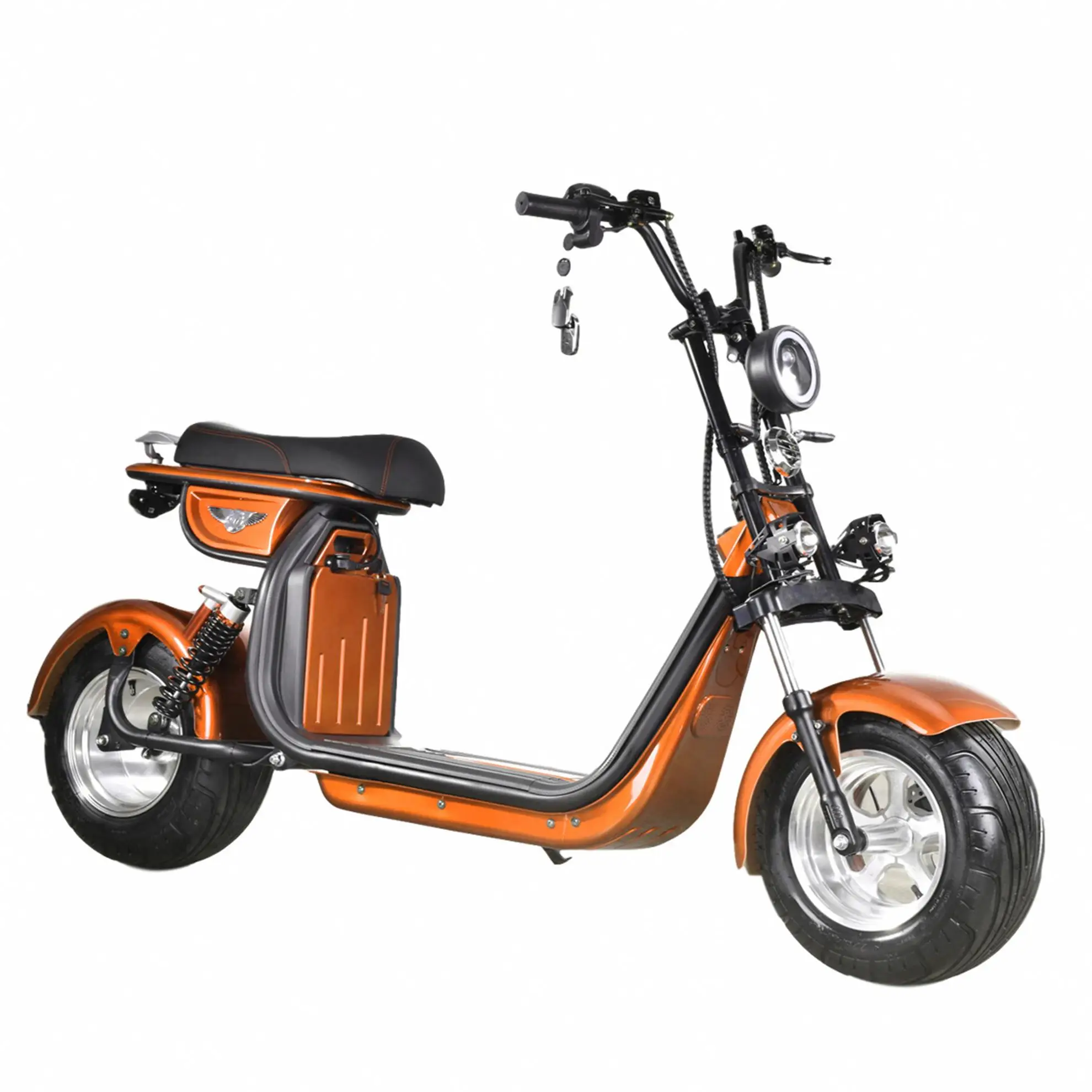 

2 Wheel 2022 Modern Style 60V 1000W Fat Tire Electric Scooter, Black