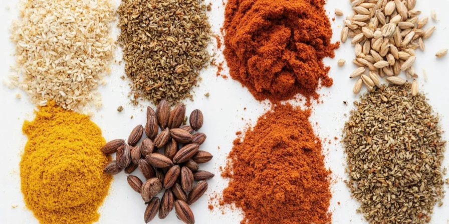 Raw Foods With Spices
