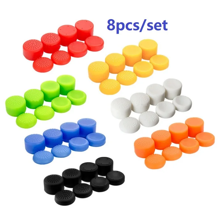 

Silicone Thumb Grip Stick FPS CQC Joystick Cap Thumbstick Cover Case for PS4 PS5 Xbox One Xbox Series X Game Controller