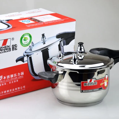 

Energy-saving quick cooking SUS304 Pressure pot with 3 Litres stainless steel pressure cookers made in china