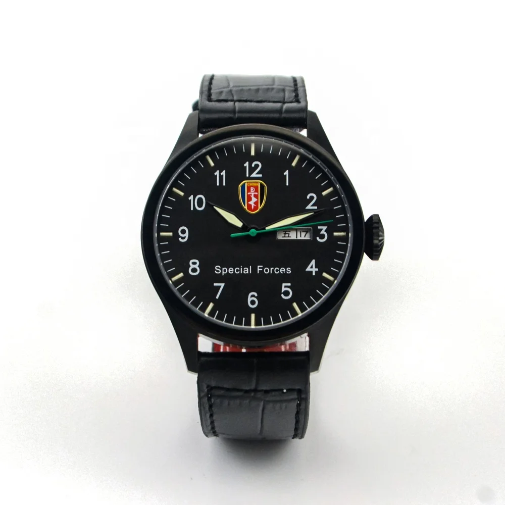 

Super luminous private label own brand watch sport japan movement men mechanical automatic army watch