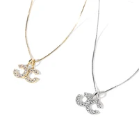 

NEW Trending Double C letter C necklace Jewelry Set