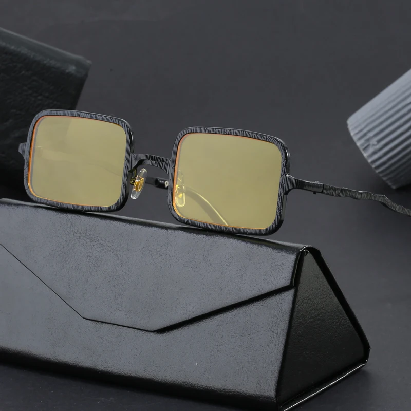 BYSA080 Wholesale  Rectangular Frame Designer Women's Sunglasses Uv400 ALLOY Women's Sunglasses