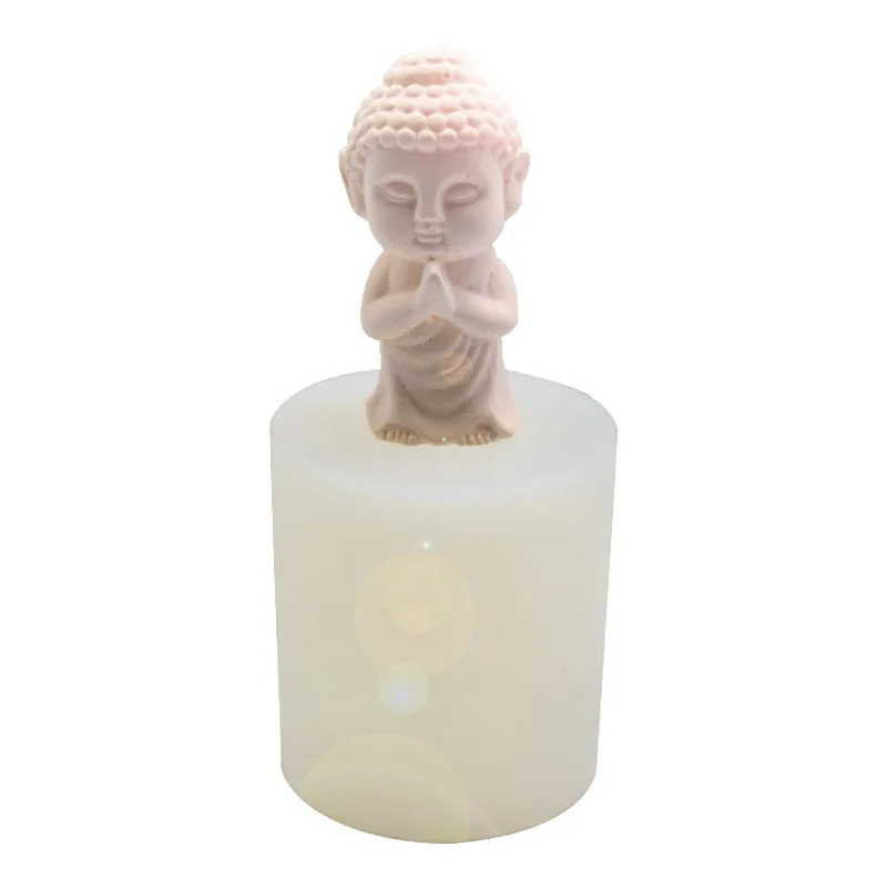 

Fusimai Stereoscopic Gods Statue Portrait Silicone Candle Mould 3D Buddha Candle Molds