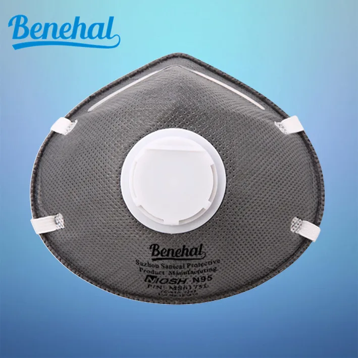 
Large Size Disposable Activated Exhalation Valve N95 Particulate Respirator 