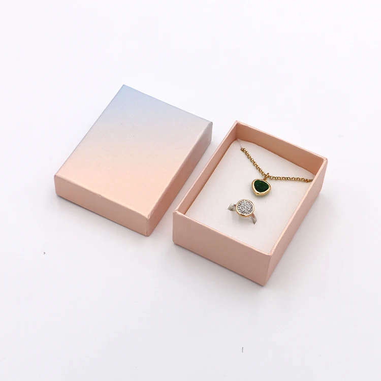 

Custom Logo Waist Shoulder Lip Jewelry Packaging Gift Box Paper For Earring Necklace Ring Cufflink, Customization