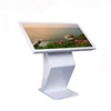 Standalone Touch Screen Lcd Digital Information K Shape Kiosk With Software