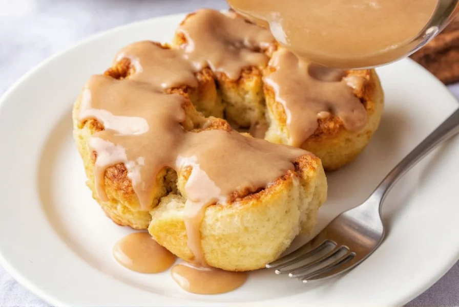 cinnamon glaze for cinnamon rolls