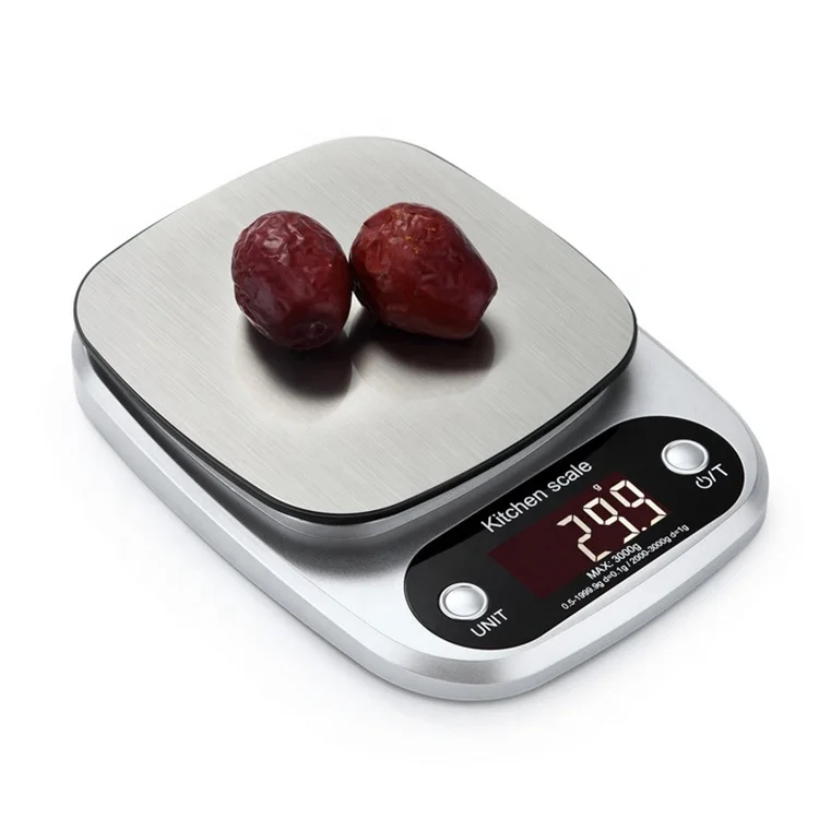 

Amazon hot 3/5/10kg Digital Food Kitchen Scales Weight LCD Electronic Scales With Timer