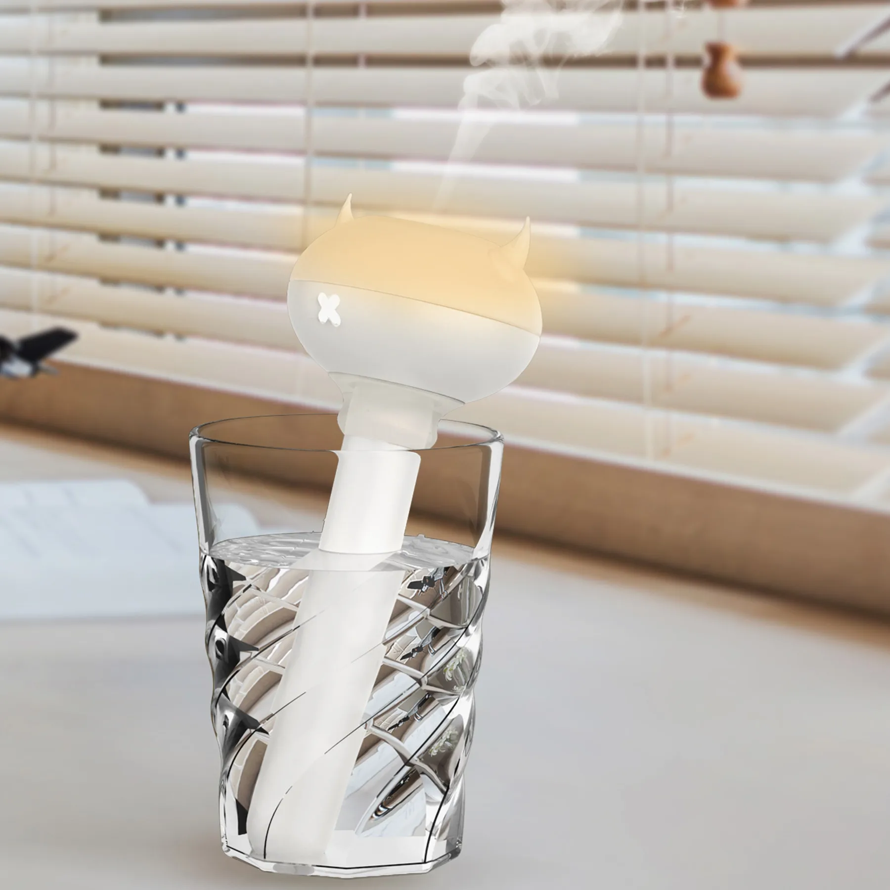 
Hot Sale Cool Mist Ultrasonic Water Diffuser Humidifier Portable Mini Humidifier Without Water Tank 