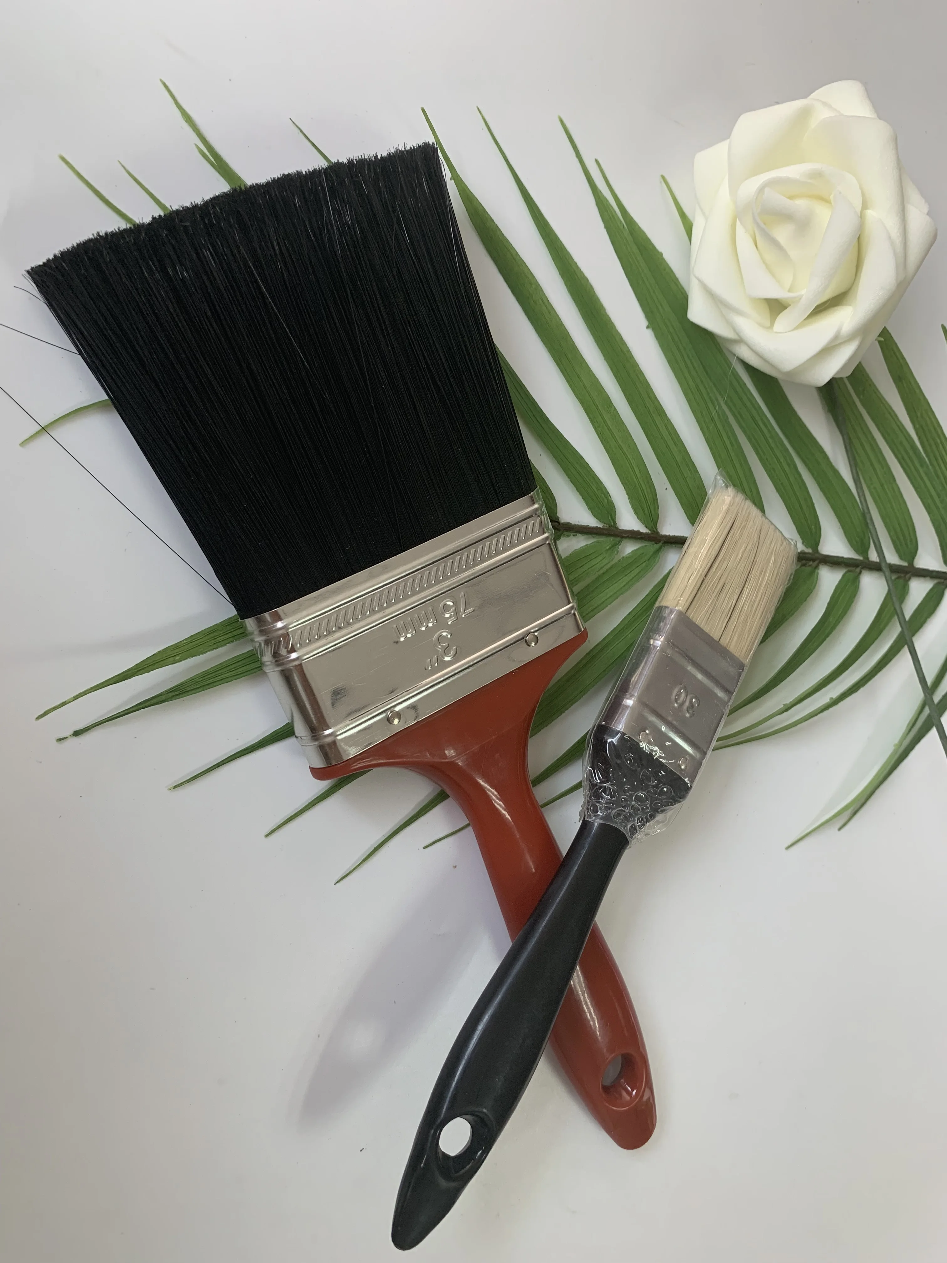 Quality Assured Wood Handle Paint Roller Brush,Professional Oil Paint
