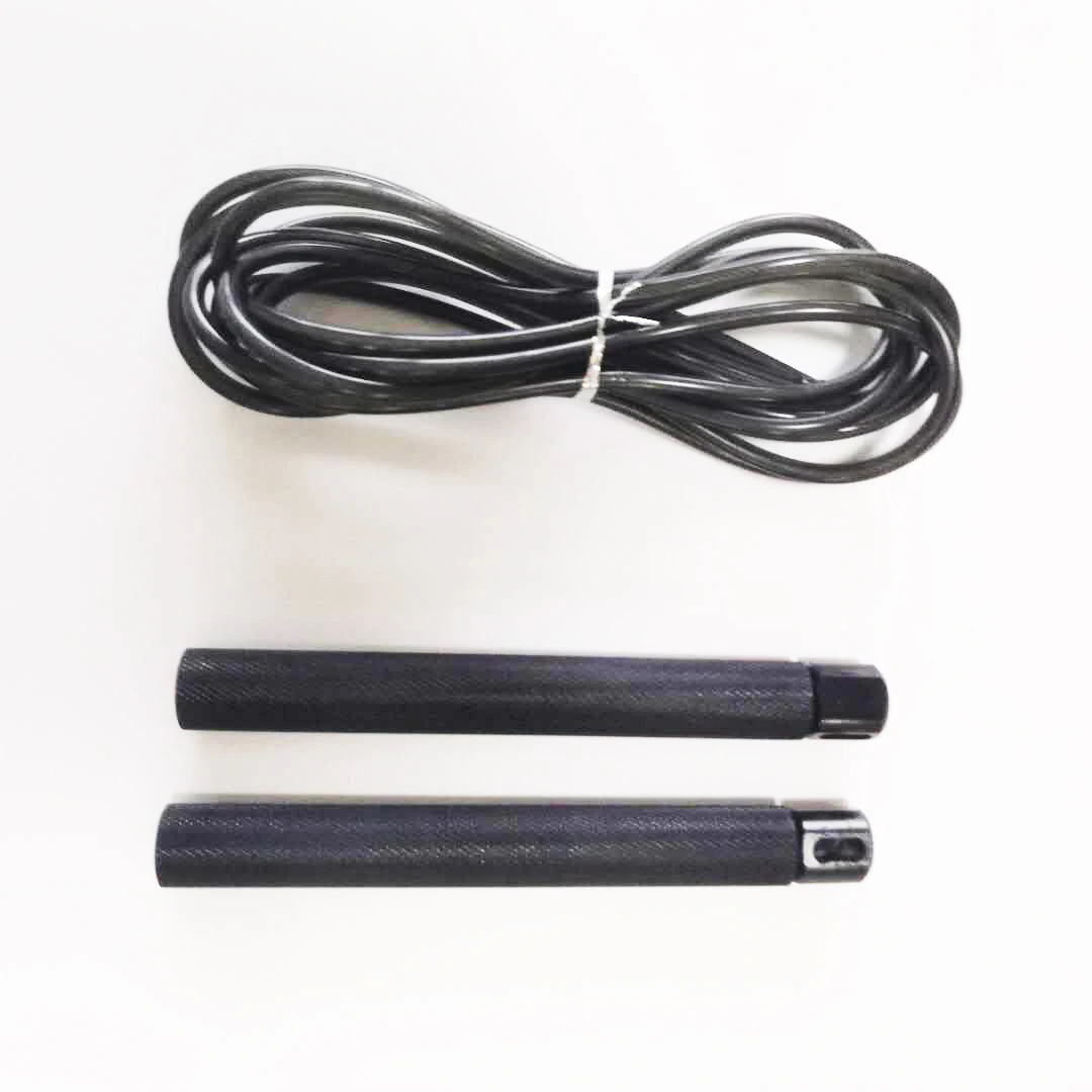 

3 Meters Bearing Skipping Rope Double Shaking Game Metal Aluminum Handle Fitness Training, Black, red, golden or customized