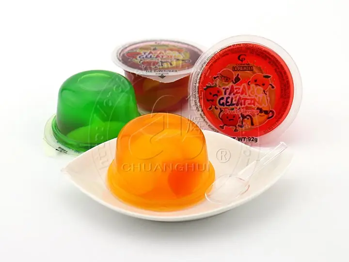 92g Big Jelly Pudding Cup Fruits Inside/filling Fruits Pulp Jelly Buy