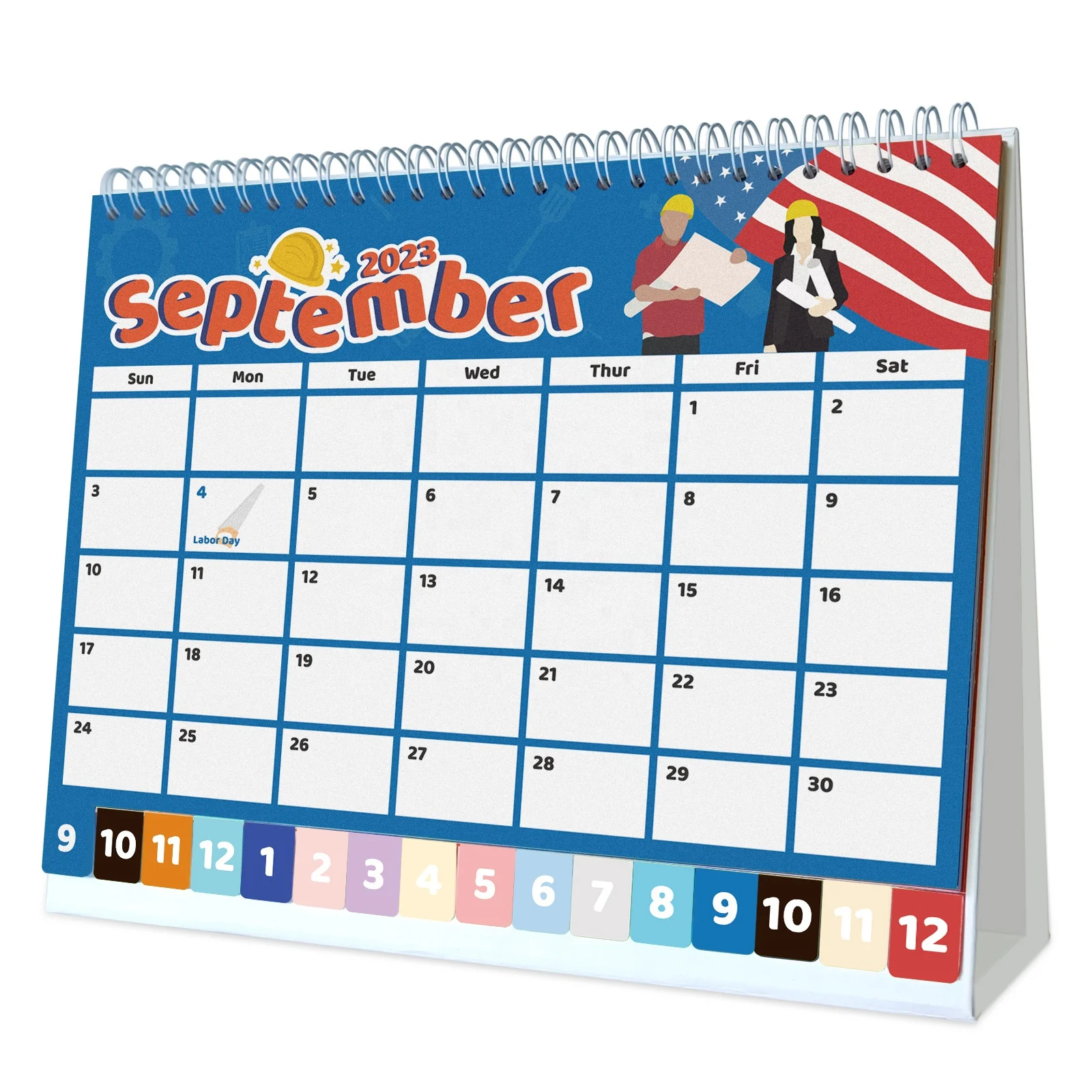 

Ready To Ship 2023-2024 Desk Calendar 16 Months From September 2023 To Decomber 2024