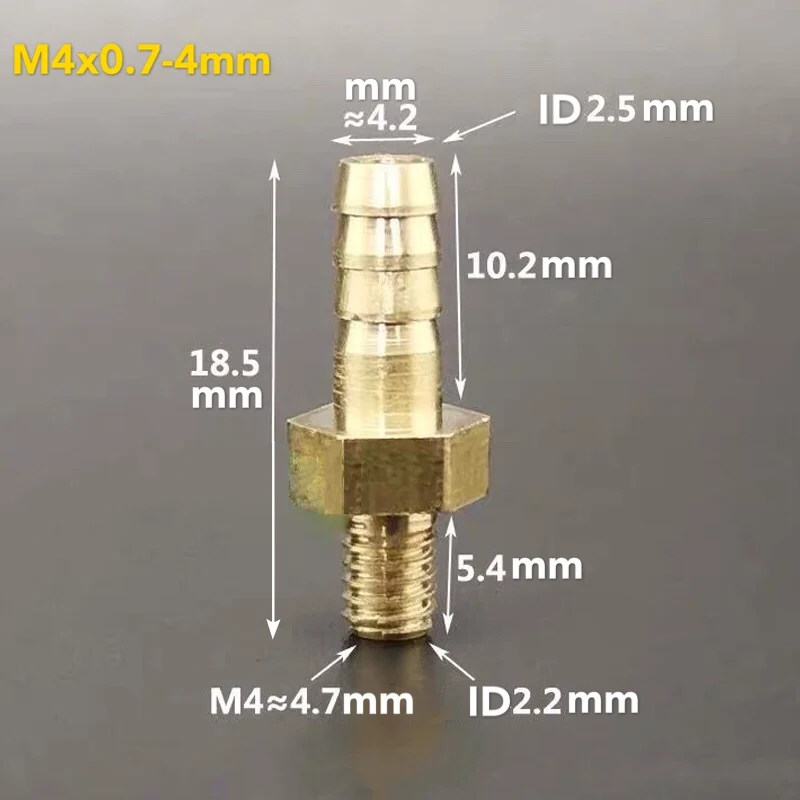 16mm Push-in Fitting Brass NBR Bulkhead - Foto 6