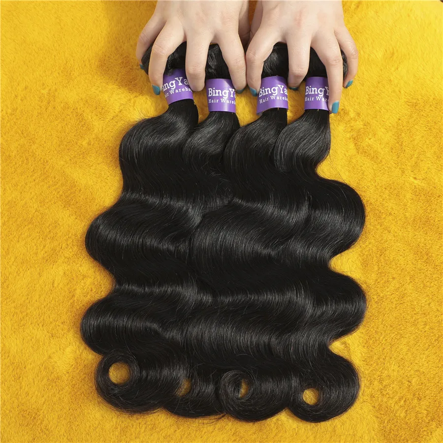 

Body Wave Closure Brazilian Hair With Lace Frontal Human Hair Bundles With Closure Hair Extension