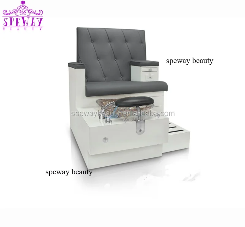 

Elegant single 1 person seater Spa salon pedicure chair/pedicure bench/pedicure station, Optional