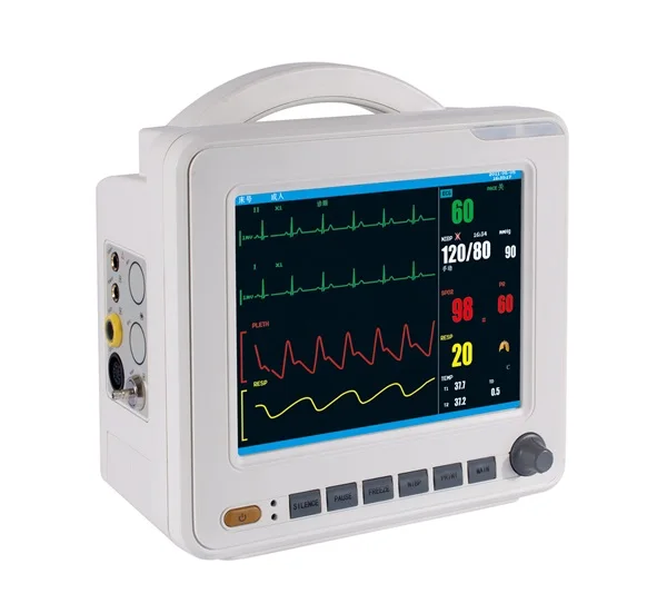 
BR PM08 Guangzhou 8.4 inch screen ICU patient monitor portable patient monitor hospital multi parameter patient monitor price  (62313141856)