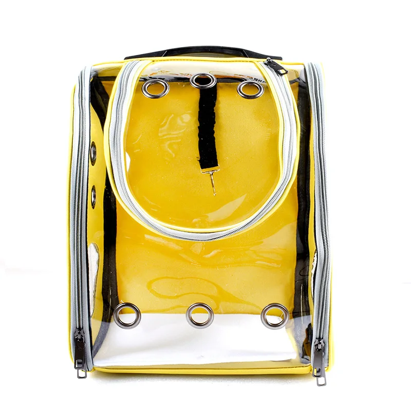 

Portable Transparent Breathable Design Pet dog cat travel/walking backpack carrier bag, Customized color