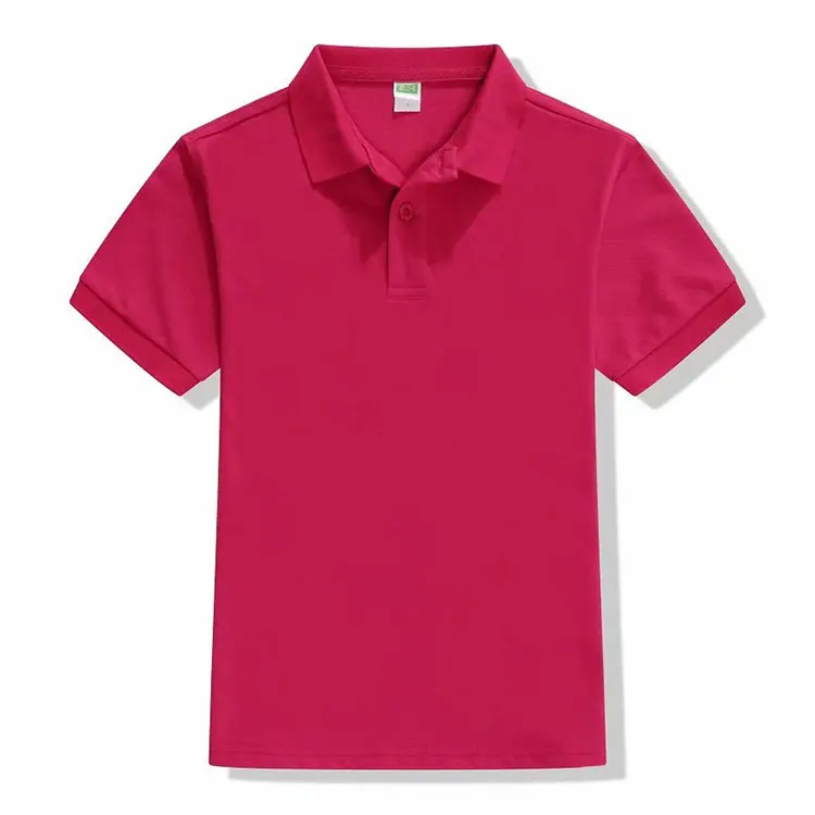 

kids boys and girls plain blank short sleeve custom children kid polo shirt, Customized color
