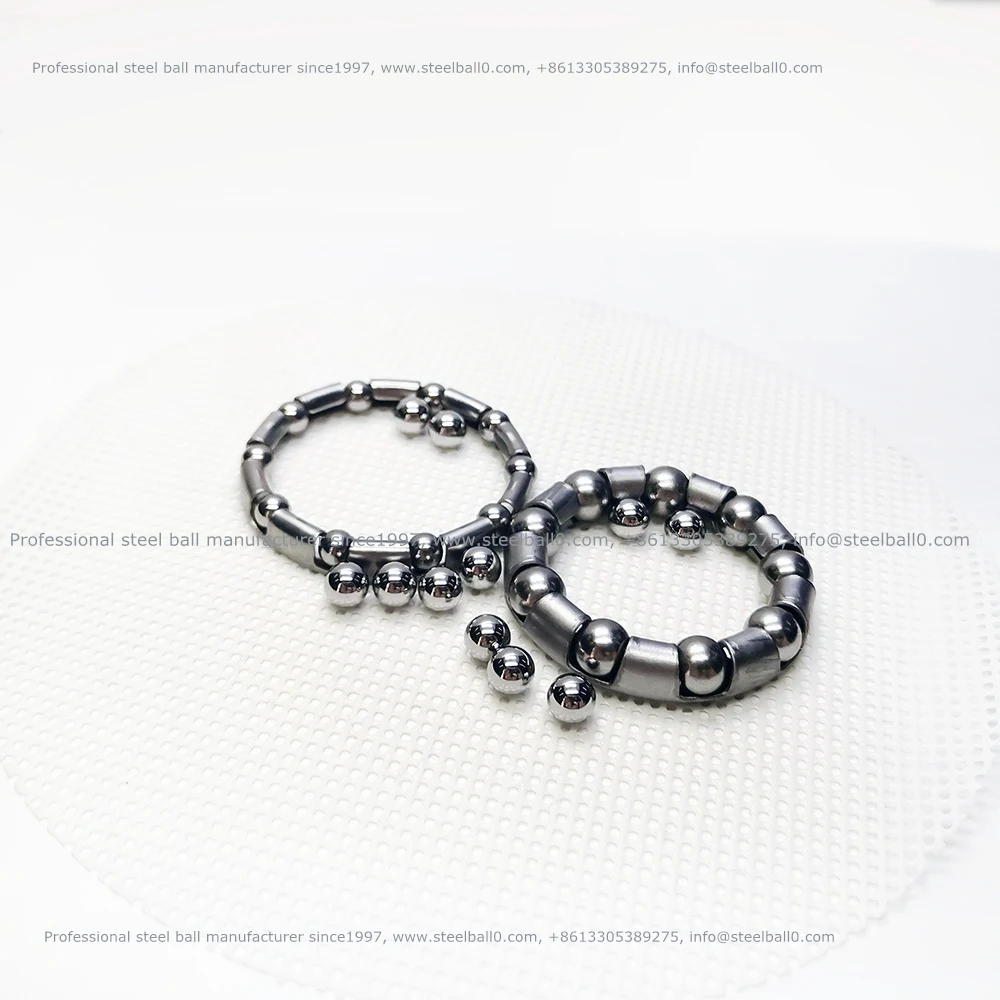 
7.938mmX13 high quality steel ball retainer for motorcycle ball cage 