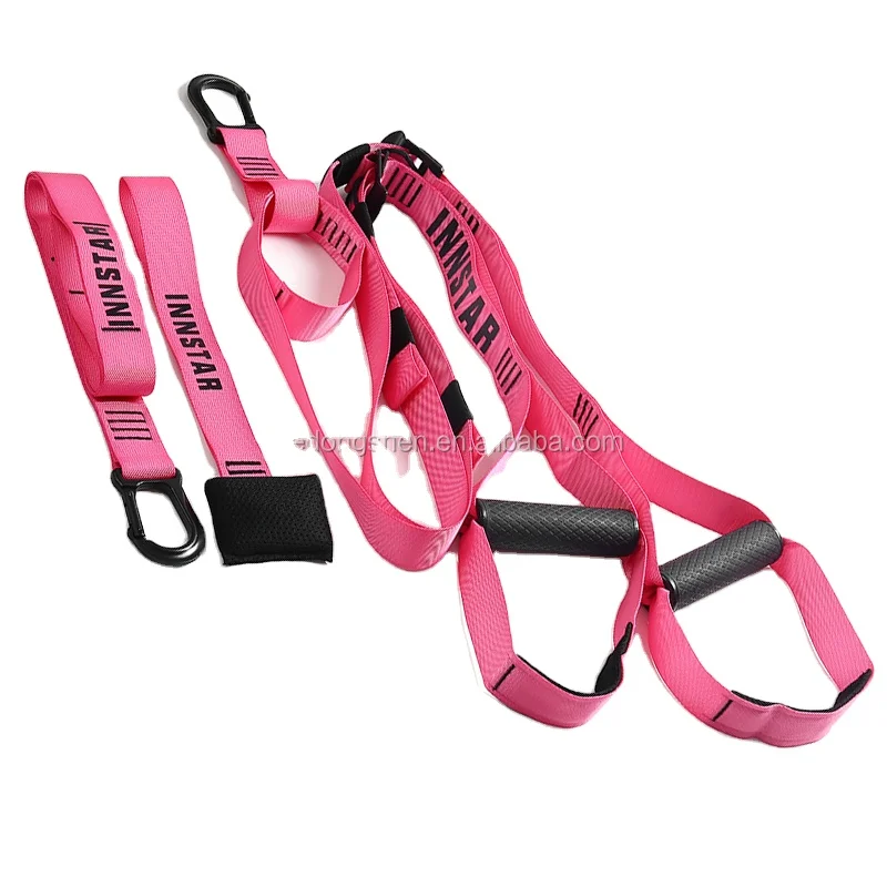 

INNSTAR Wellshow Sport MIni Suspension Sling Trainer Suspension Straps Hanging Training Kit OEM, Customized color