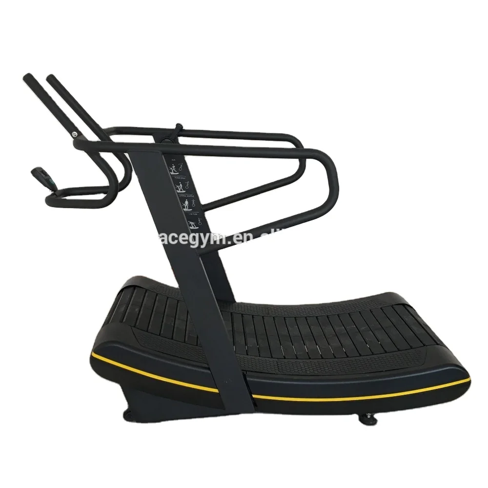 

wholesale woodway curve treadmill Magnet Resistance Self Generating Curve Treadmill, Unicolor