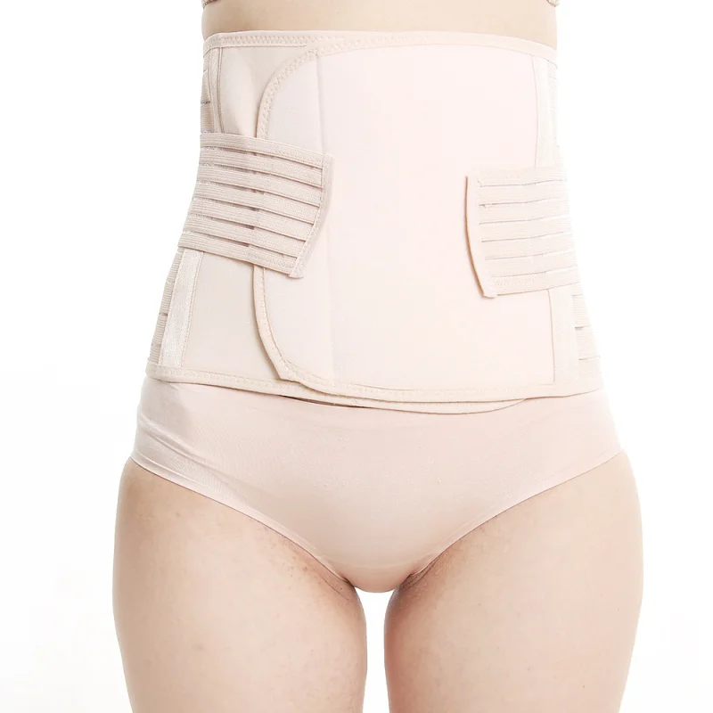 

Abdominal Binder Postpartum Belt Corset Breathable OEM Abdomen Waistband Adjustable Elastic Spandex Slimming Postpartum Girdle, Color