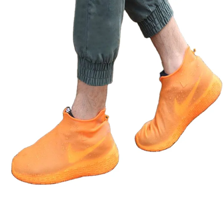 

Non-slip Rubber Midsole Material Durable Silicone Rain Boot Cover