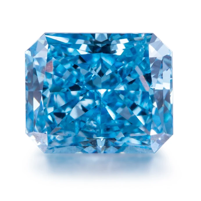 

IGI certificate Fancy shape 1-2ct loose CVD/HPHT Fancy intense green blue lab grown diamond